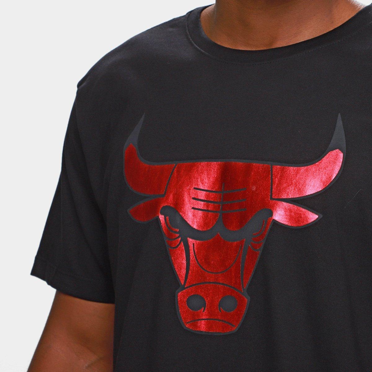 Camiseta NBA Chicago Bulls Gloss Masculina - 3