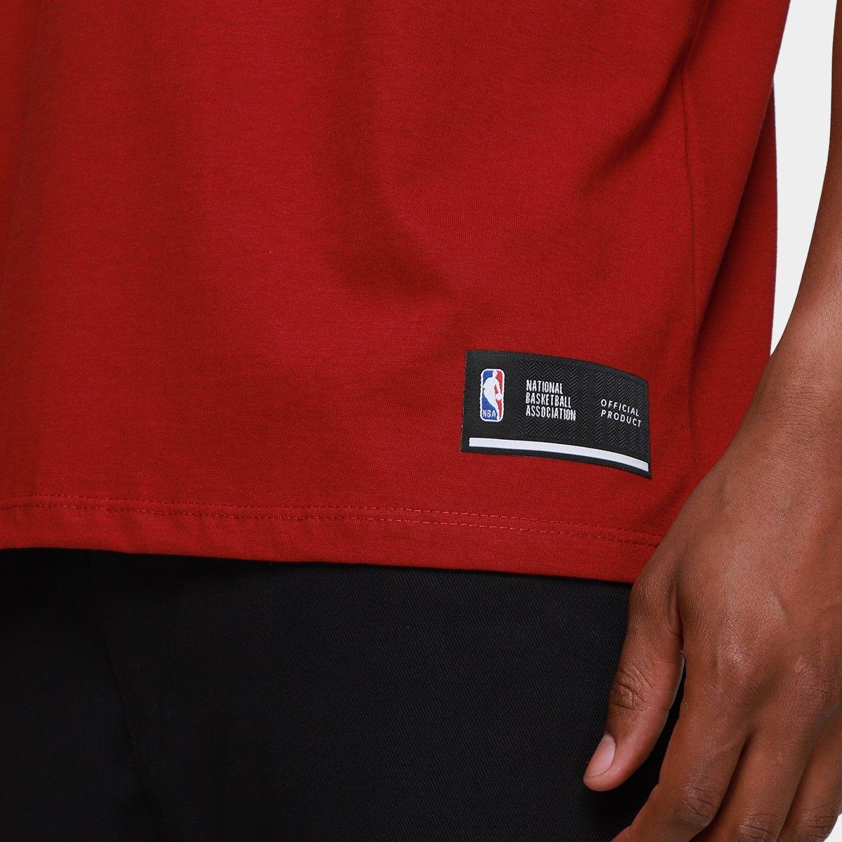 Camiseta NBA Miami Heat Shield Masculina - 5