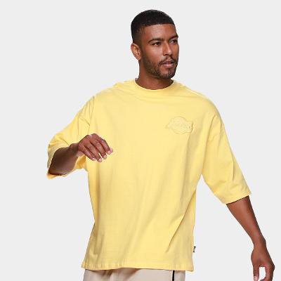 Camiseta NBA Los Angeles Lakers Faux Emboss Masculina