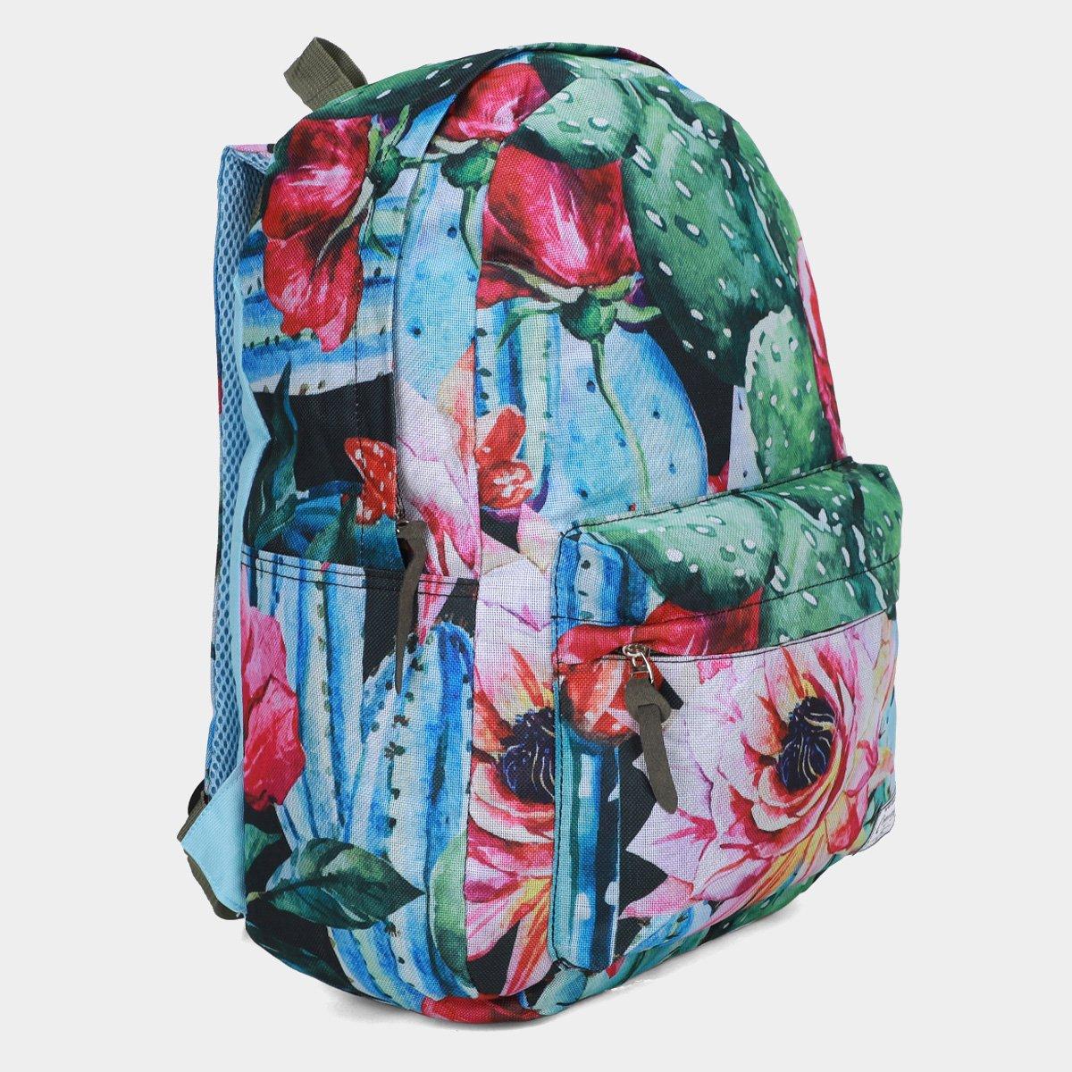 Mochila Yins Brasil Floral 5 - 4
