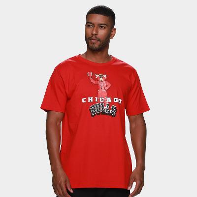 Camiseta NBA Chicago Bulls Sport Mascot Masculina
