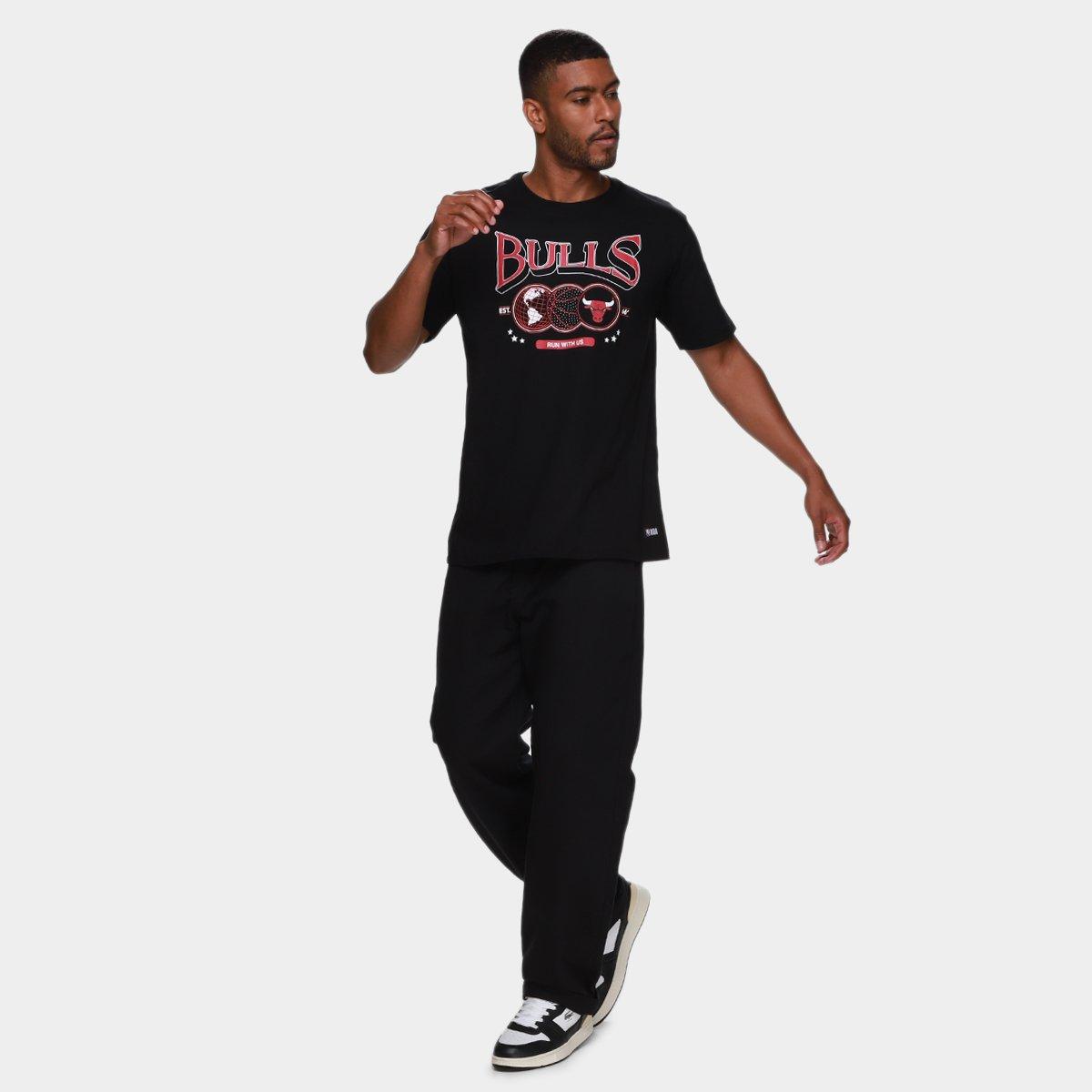 Camiseta NBA Chicago Bulls Worldwide Masculina - 5