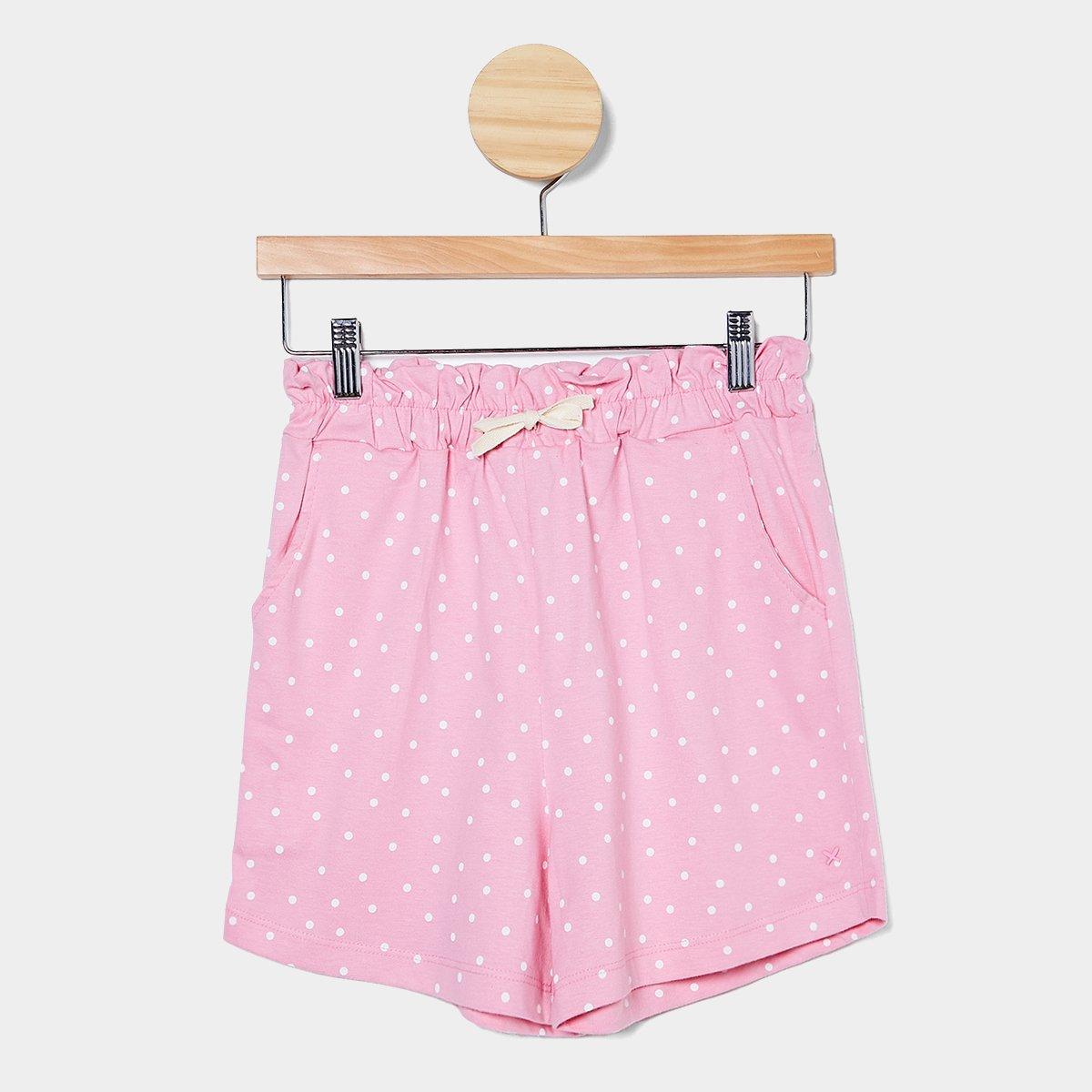 Shorts Infantil Hering Casual Menina - 1