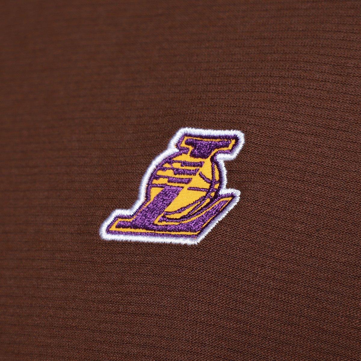 Camiseta NBA Los Angeles Lakers Mini Embroid Masculina - 4