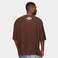 Camiseta NBA Los Angeles Lakers Mini Embroid Masculina - 2