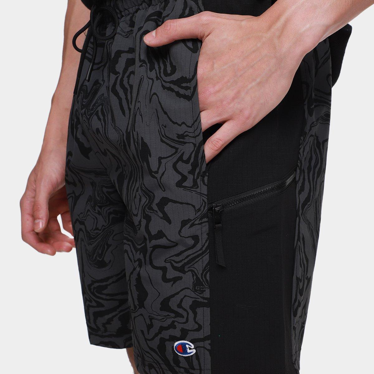 Shorts Champion Aop Hybrid Masculino - 3