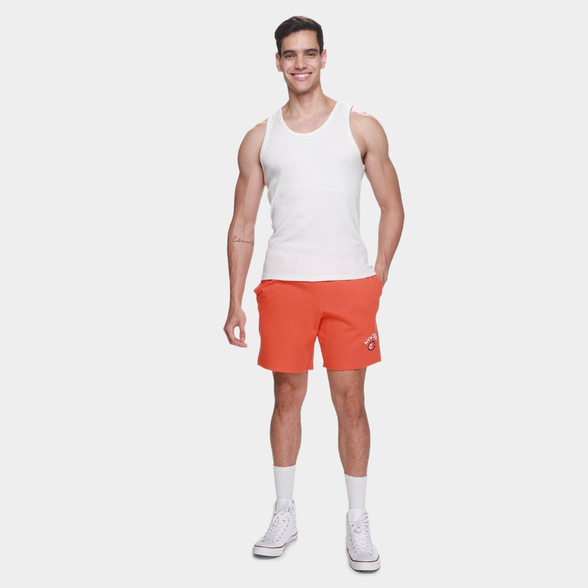 Shorts Champion Powerblend Graphic Masculino - 4