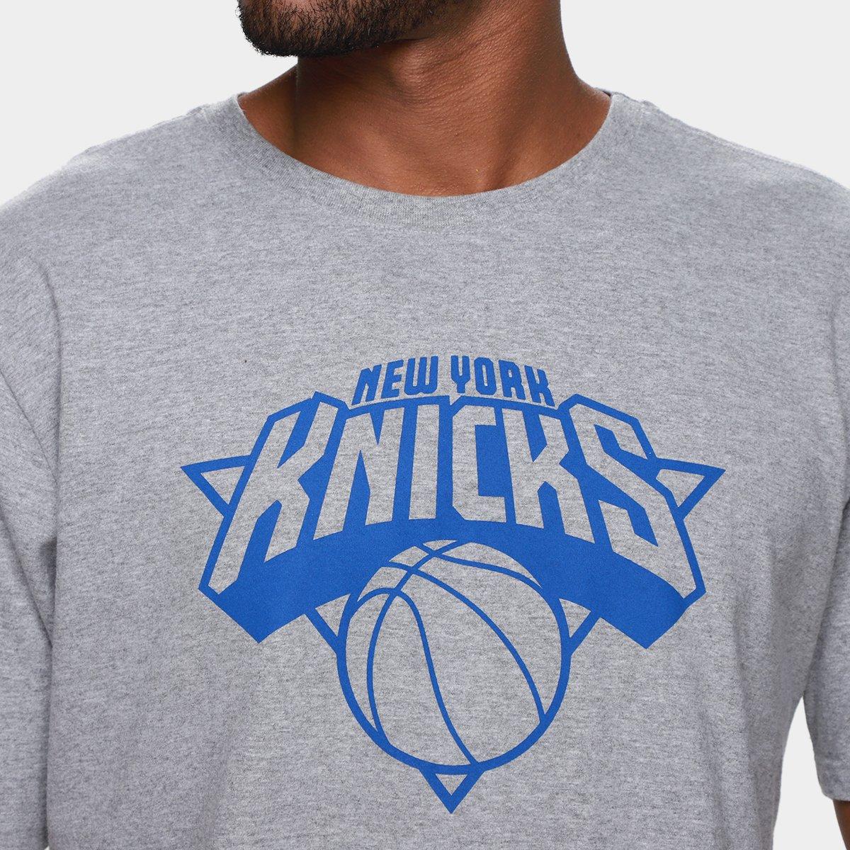 Camiseta NBA New York Knicks Big Logo Masculina - 3