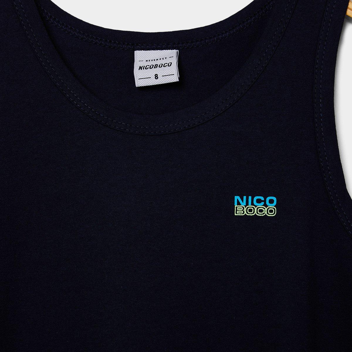 Regata Infantil Nicoboco Básica Bathe Menino - 3