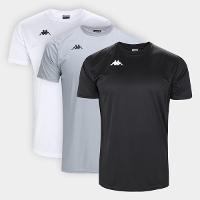 Kit Camisa Kappa Fardamento C/ 3 Masculina - 1
