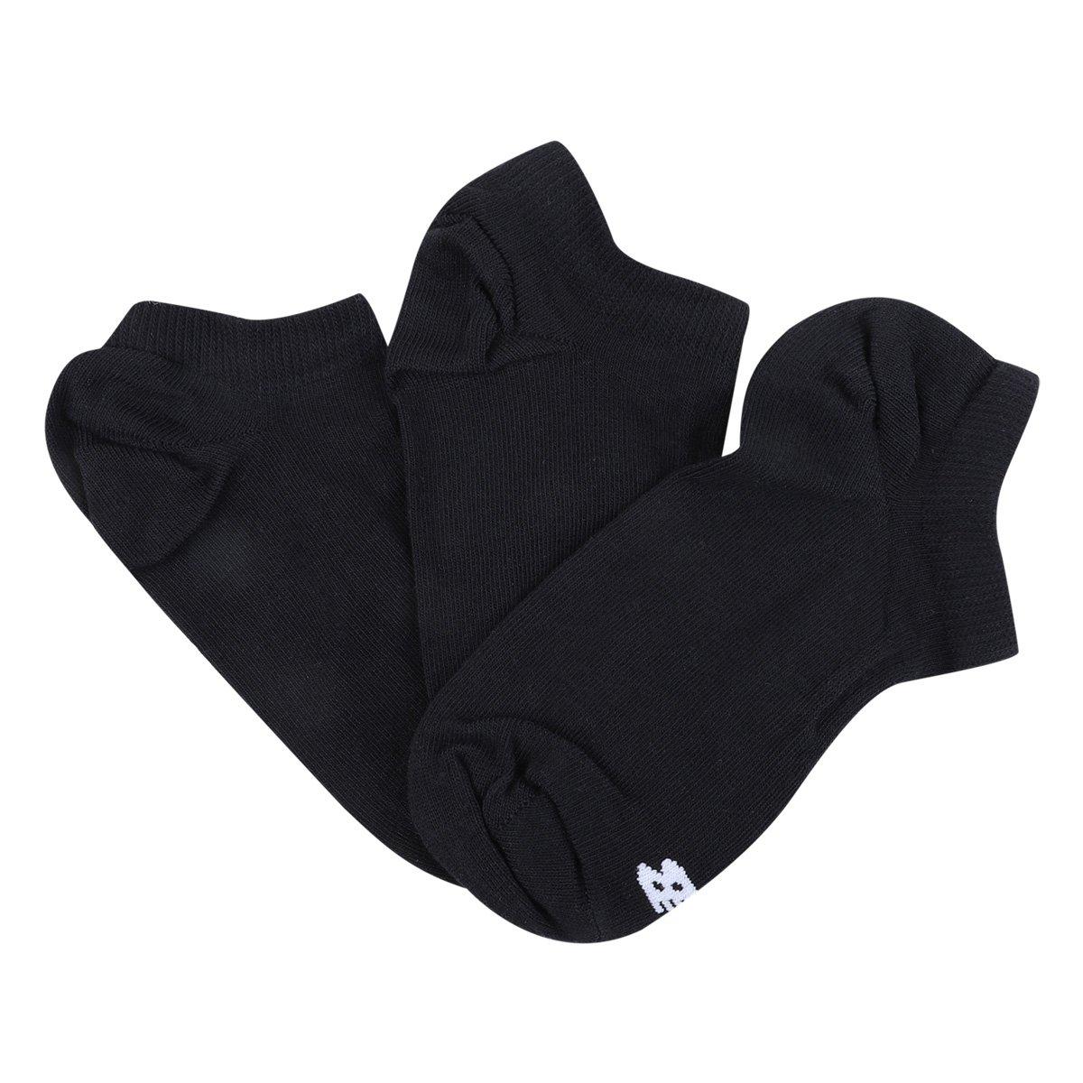 Kit Meia New Balance Invisível 3 Pares - 2