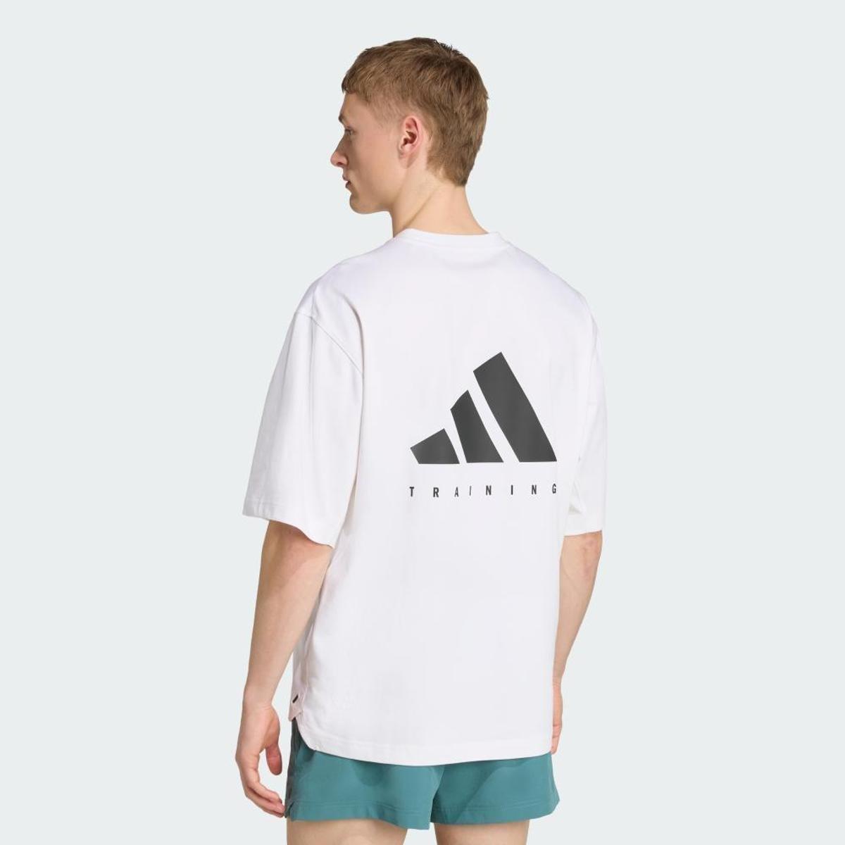 Camiseta Adidas 3 Listras Oversized Masculina - 2