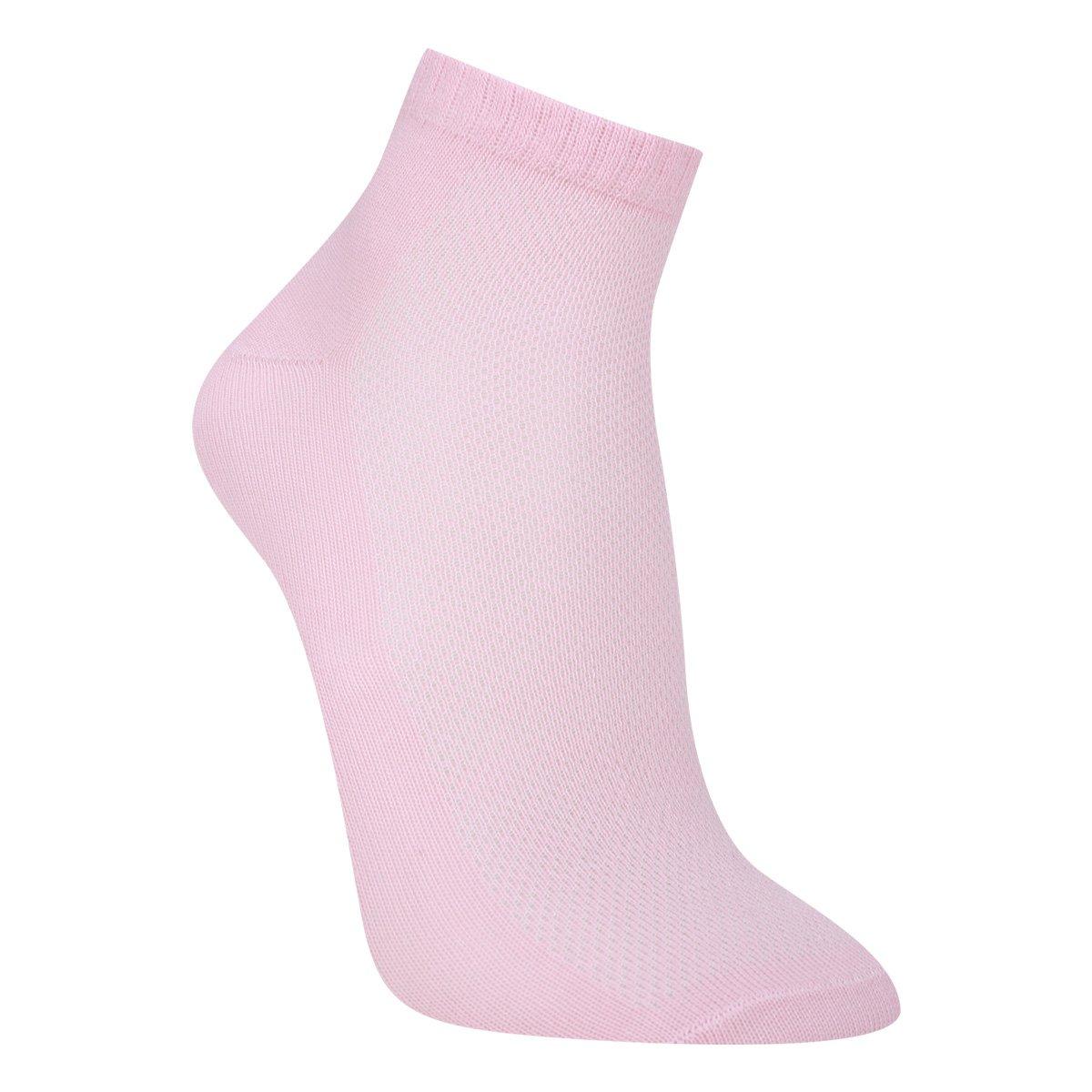 Kit Meia Cano Curto Cia da Meia Casual Feminina - 24 Pares - 2