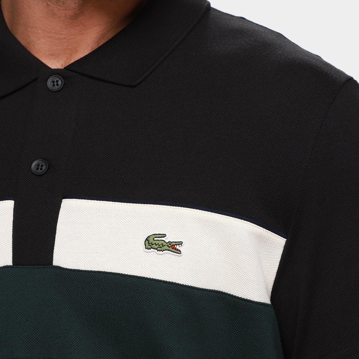 Camisa Polo Lacoste Casual Masculina - 3
