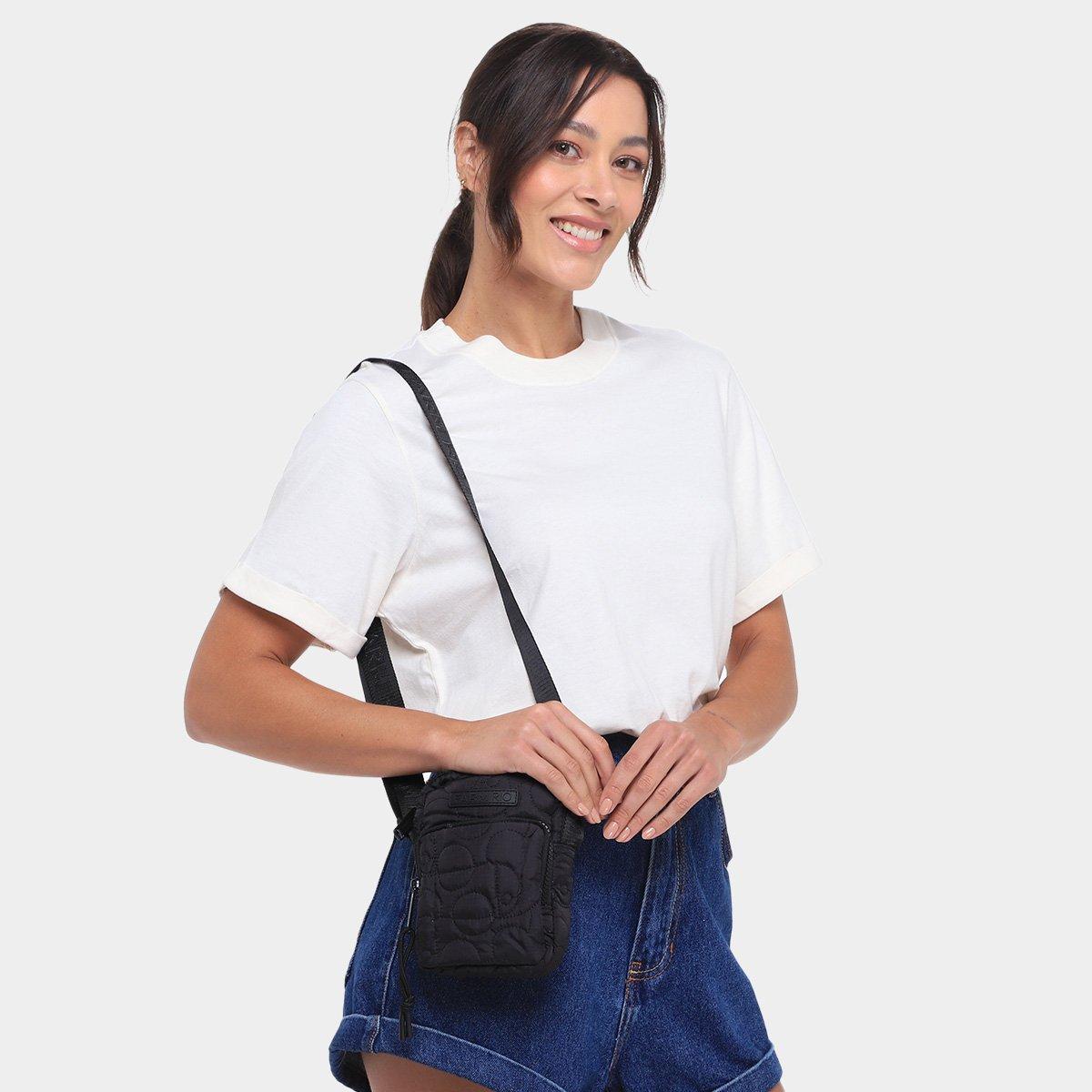 Kit Sholder Bag Farm Da Gema Puffer + Garrafa Térmica - 2