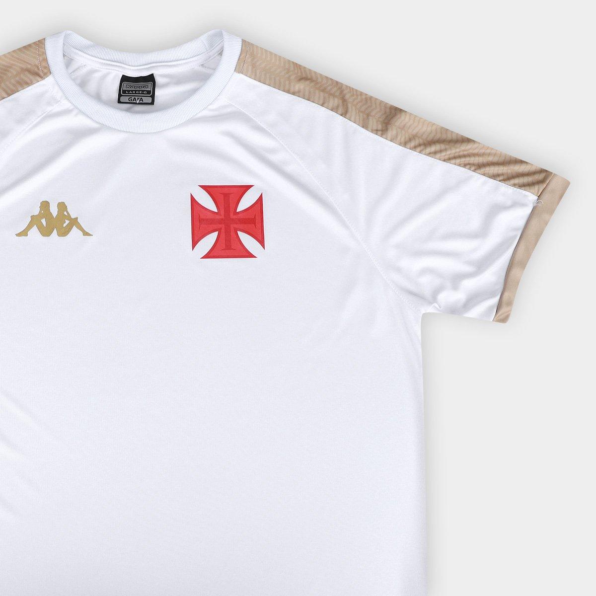 Camisa Vasco Kappa Supporter Gold Masculina - 5
