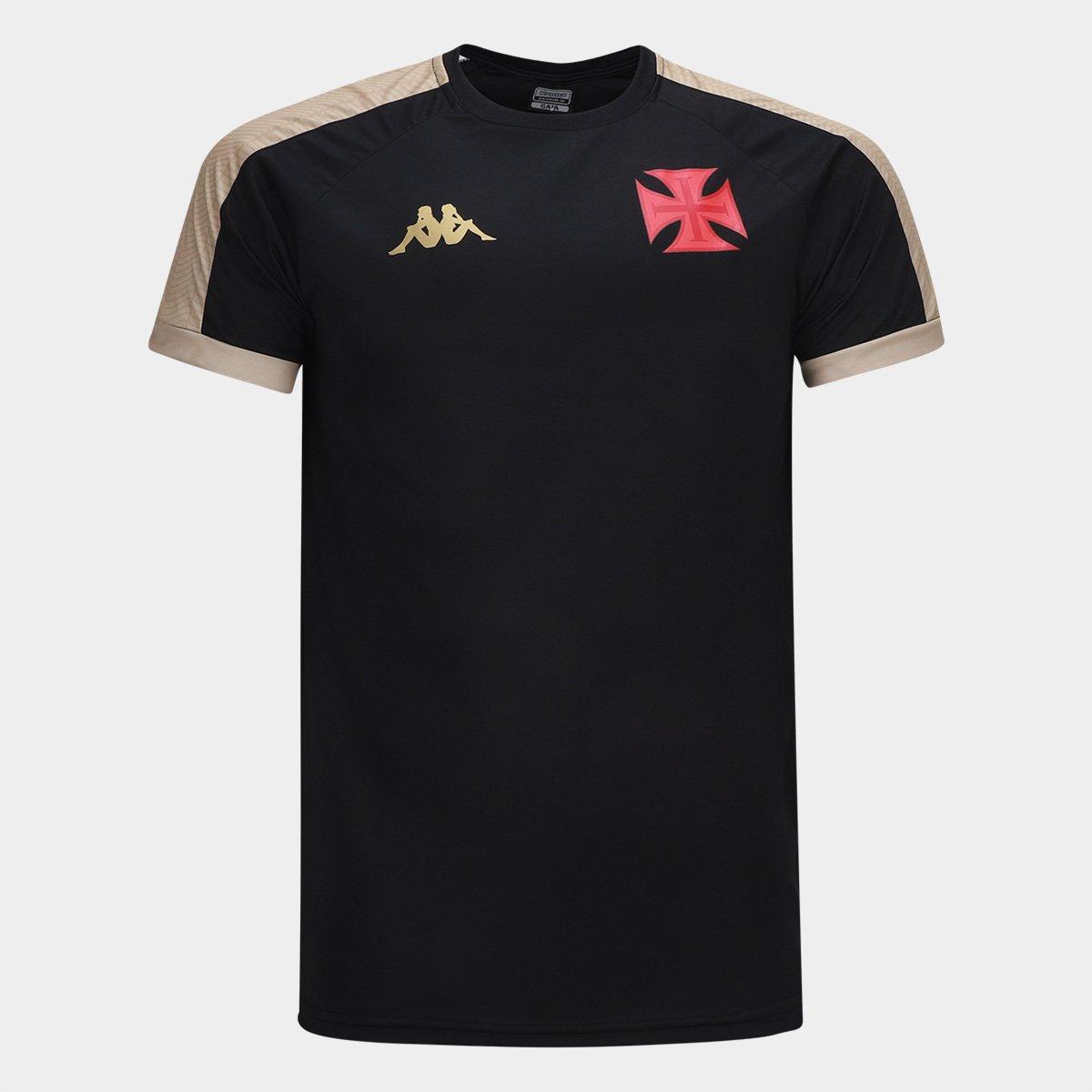 Camisa Vasco Kappa Supporter Gold Masculina - 1