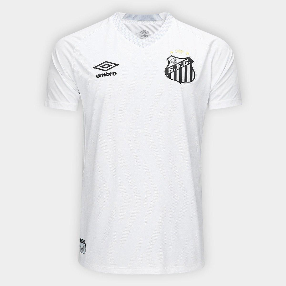 Kit Camisa Santos I 25/26 + Camisa Santos II 25/26 Neymar N° 10 Torcedor Umbro Masculina - 4