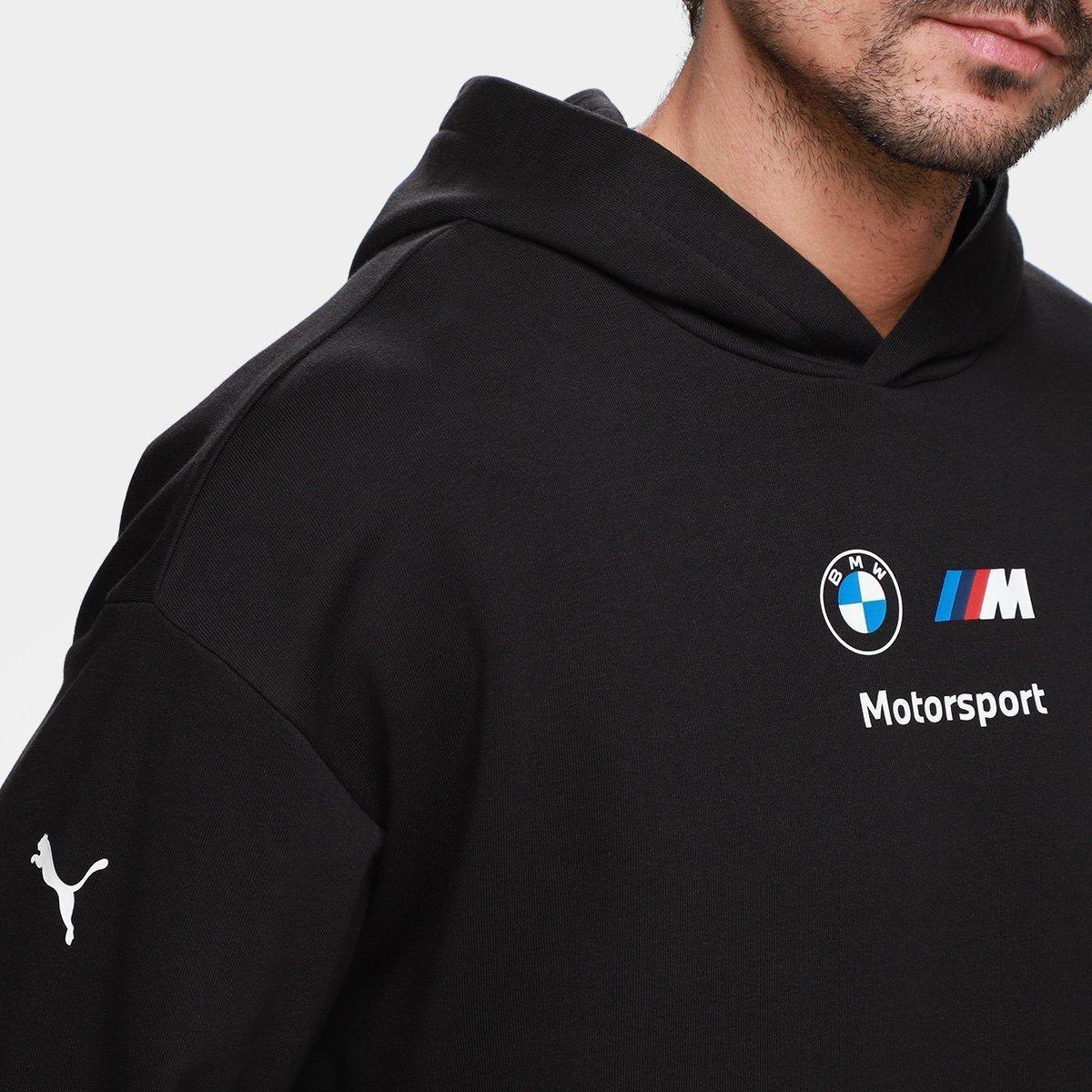 Moletom Puma Bmw Mms Ess+ Ft Masculino - 3