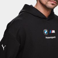 Moletom Puma Bmw Mms Ess+ Ft Masculino - 3