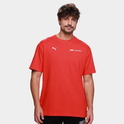 Camiseta Puma F1 Ess+ Graphic  -Relaxed Masculino