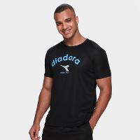 Kit Camiseta Diadora 3 Peças Logo Masculino