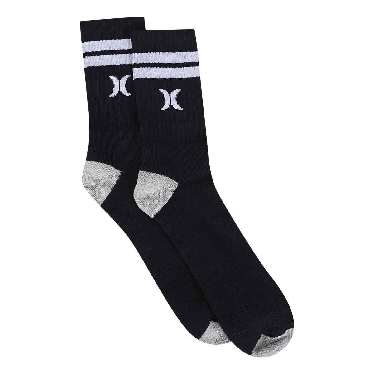 Meia Cano Alto Hurley Casual Masculina - 2