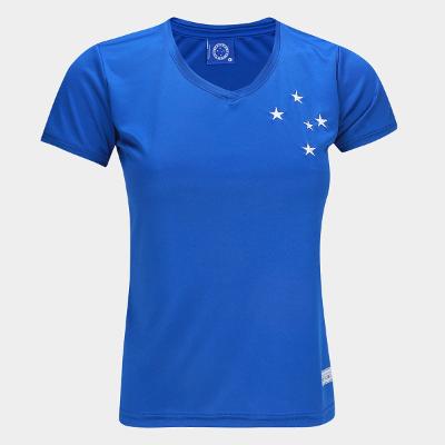 Camiseta Baby Look Cruzeiro Feminina