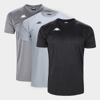 Kit Camisa Kappa Fardamento C/ 3 Masculina - 1