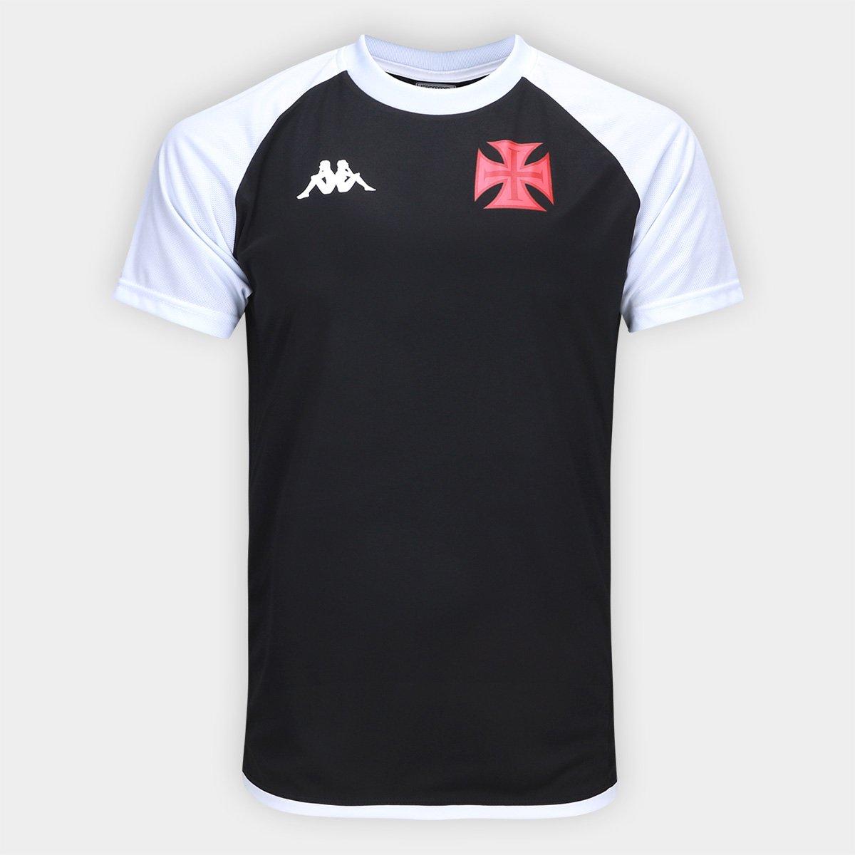Camiseta Vasco Kappa Supp Graphik Duo Masculina - 1