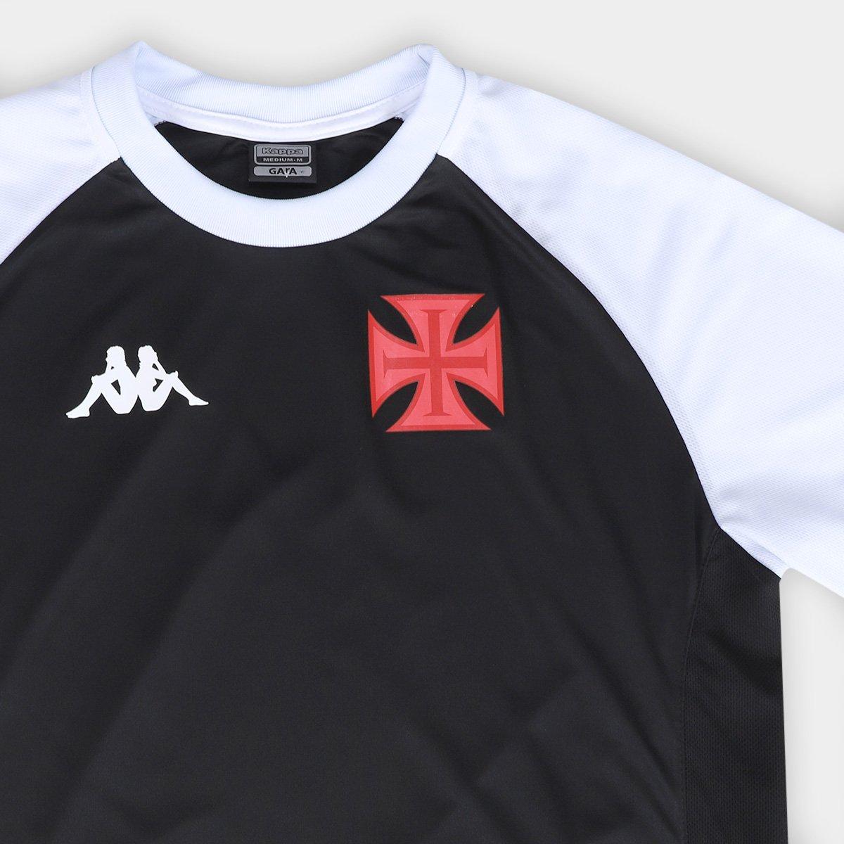 Camiseta Vasco Kappa Supp Graphik Duo Masculina - 5