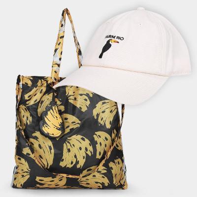 Kit Bolsa Farm Me Leva + Boné Aba Curva