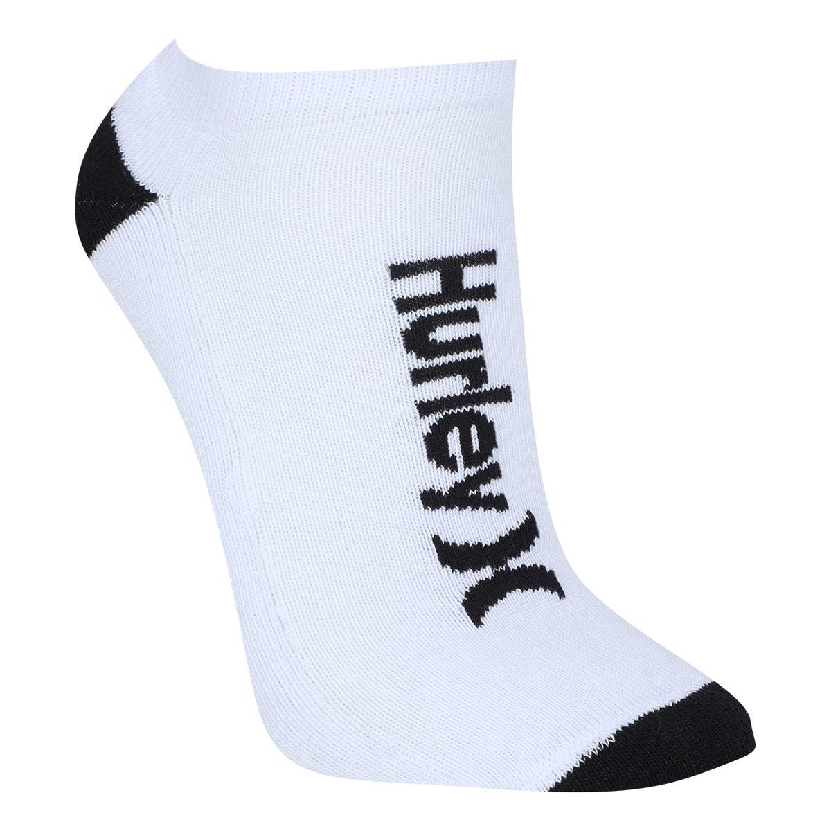 Kit Meia Hurley Casual Masculina - 3 Pares - 4
