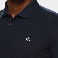 Camisa Polo Calvin Klein Logo Bordado Masculino - 3
