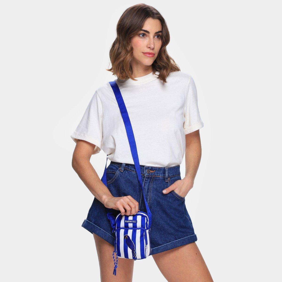 Kit Shoulder Bag Farm Da Gema Arara + Garrafa Térmica - 2