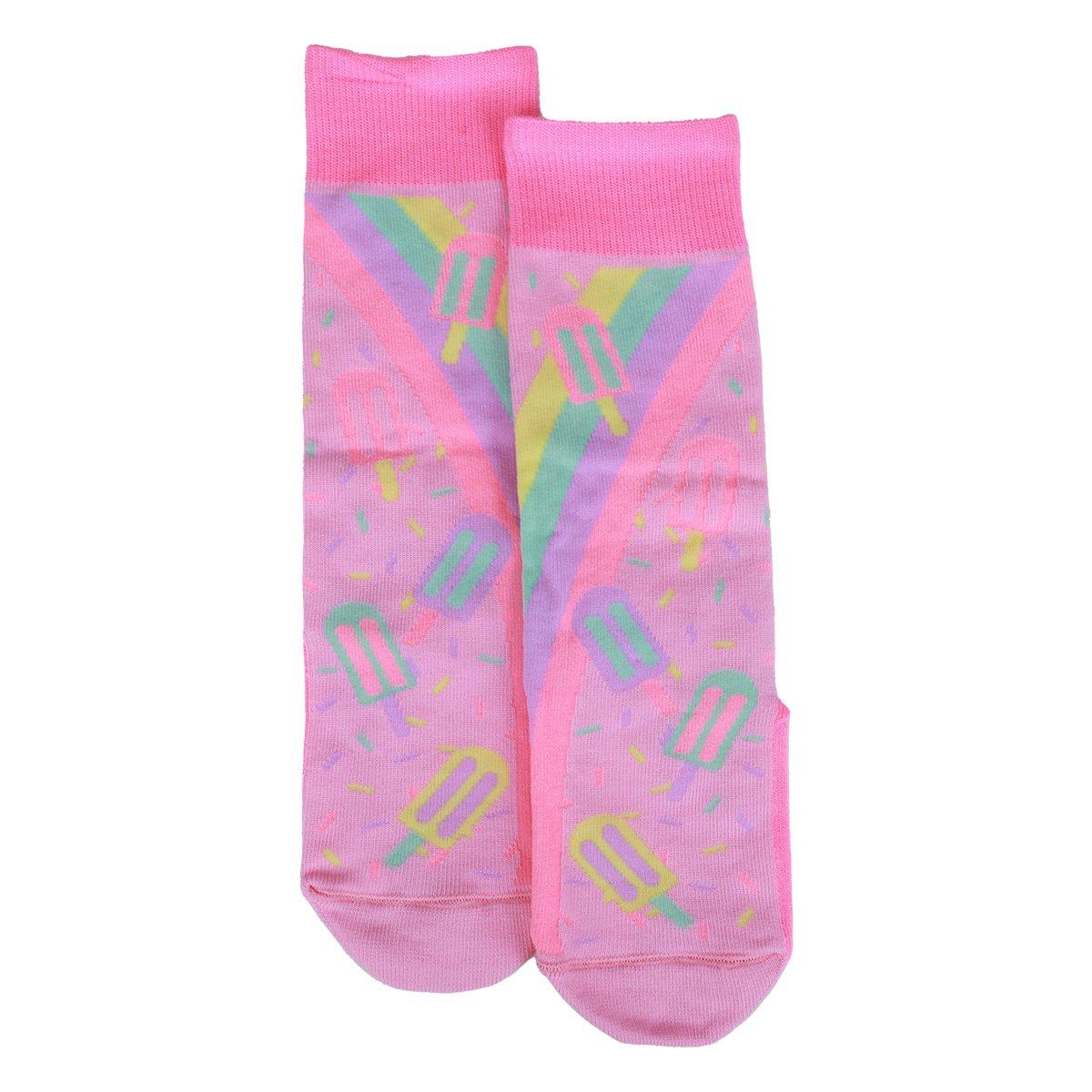 Meia Infantil Puket 3/4 Estampada Menina - 2