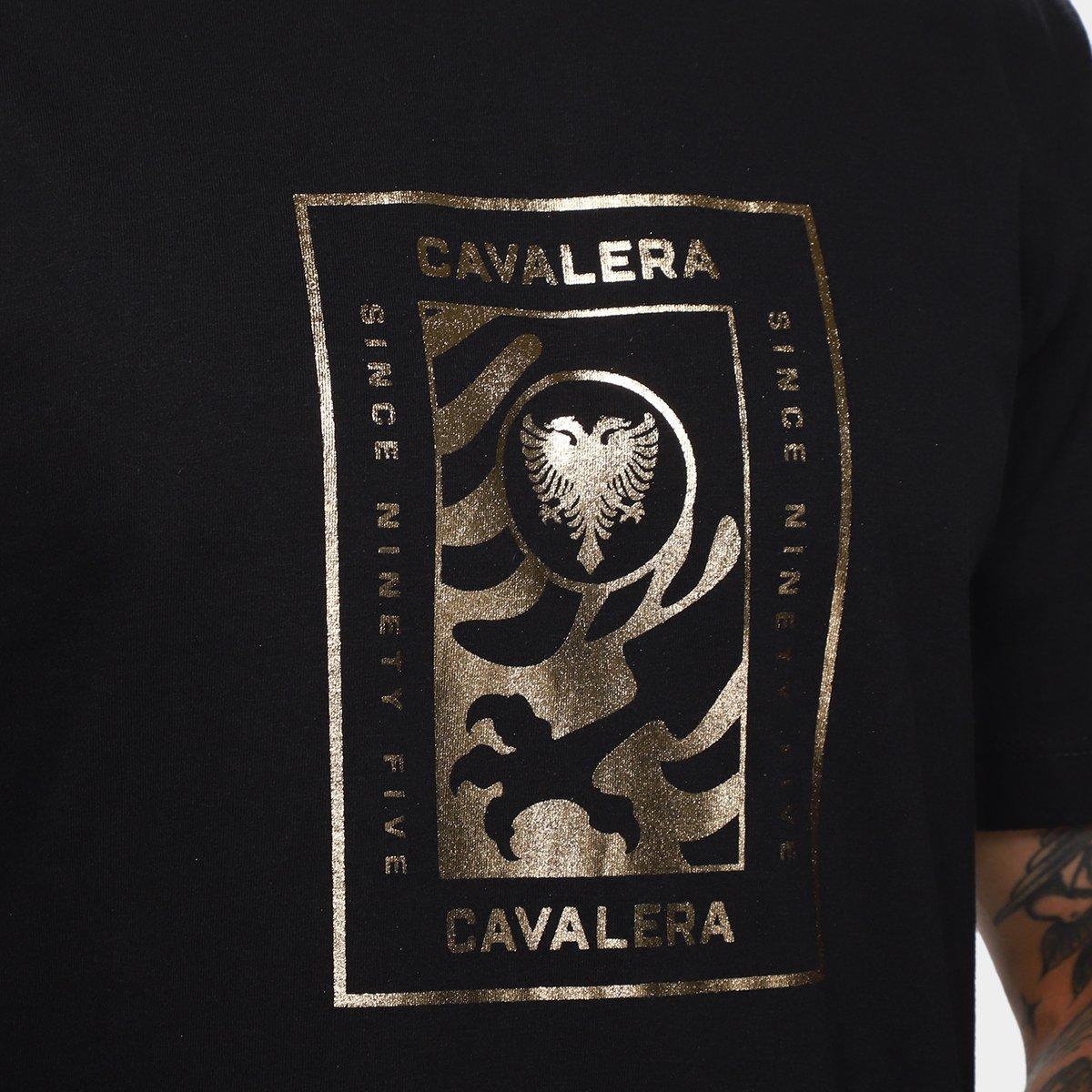 Camiseta Cavalera Indie Eagle Card Masculina - 3