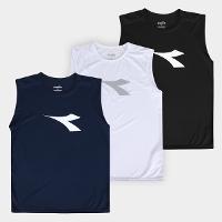 Regata Diadora C/3 Peças Masculina - 1