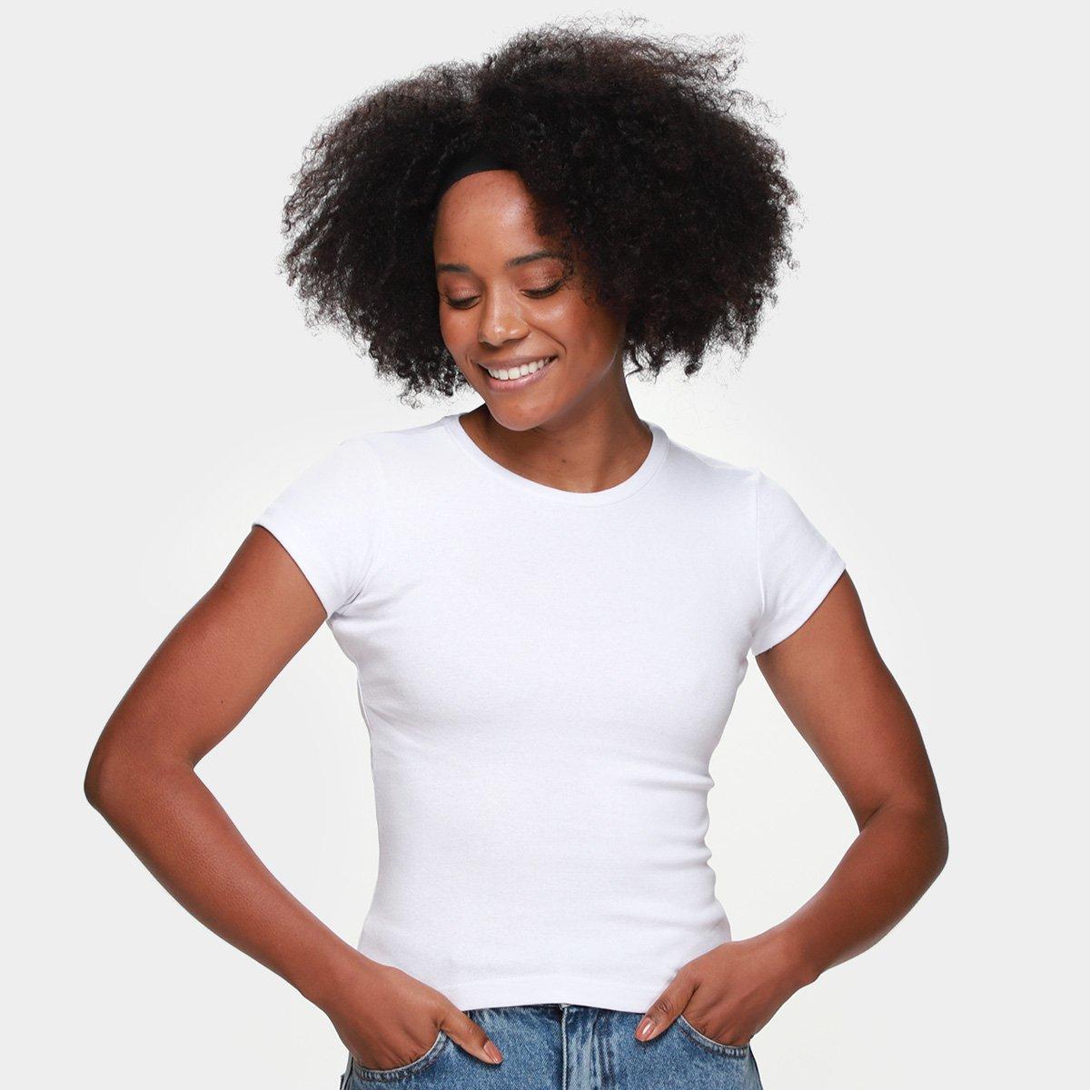 Kit Camiseta Nicoboco Air Casual Feminina - 3 Peças - 2