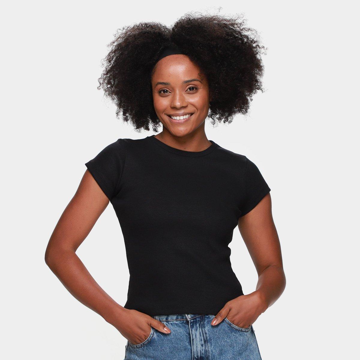 Kit Camiseta Nicoboco Air Casual Feminina - 3 Peças - 4