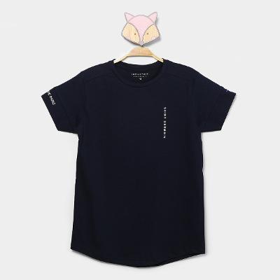 Camiseta Infantil Industrie Alongada Menino