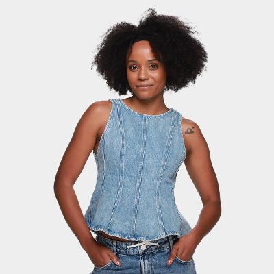 Regata Jeans Colcci Feminina