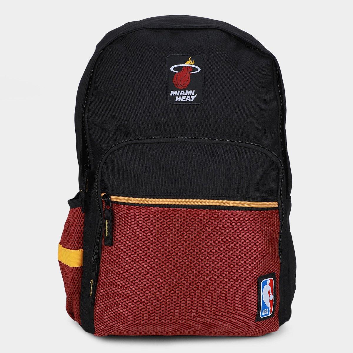 Mochila NBA Miami Heat Legend Sestini 25L Masculina - 1