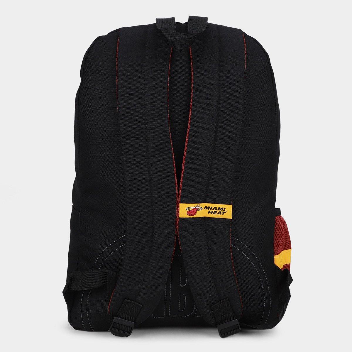 Mochila NBA Miami Heat Legend Sestini 25L Masculina - 4