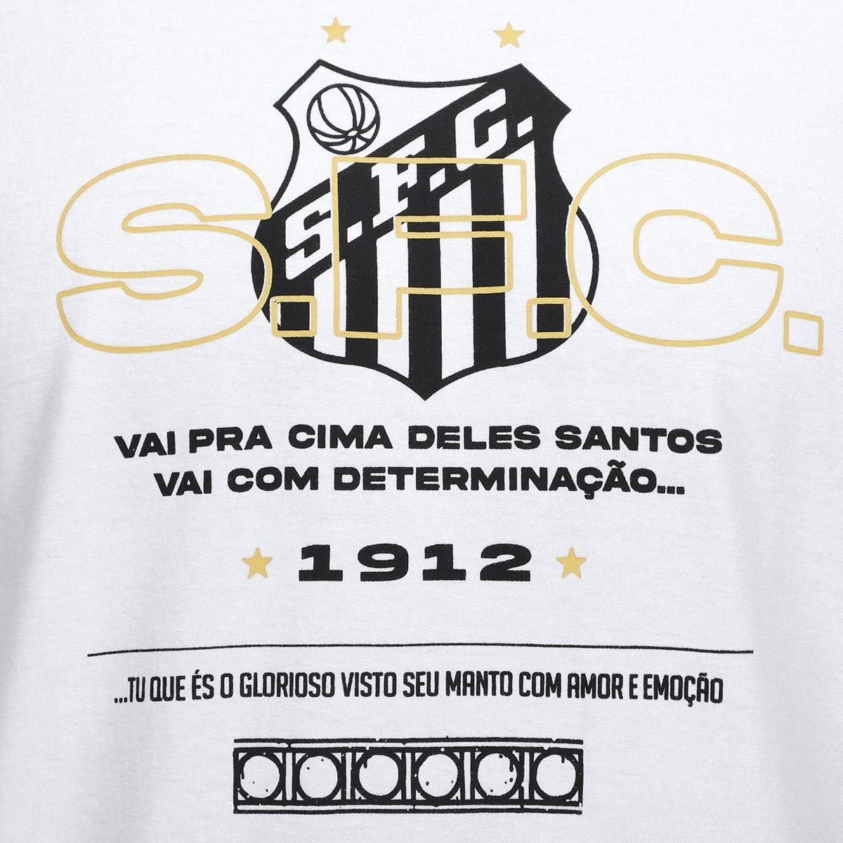 Camiseta Manga Longa Santos Masculina - 3