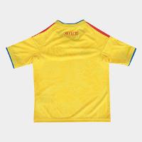 Camisa Seleção Infantil Colômbia  Home 2026 s/n Torcedor Adidas - 2