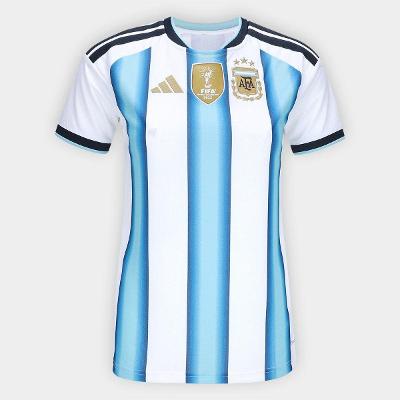 Camisa Seleção Argentina Home Torcedor 2026 s/n Adidas Feminina
