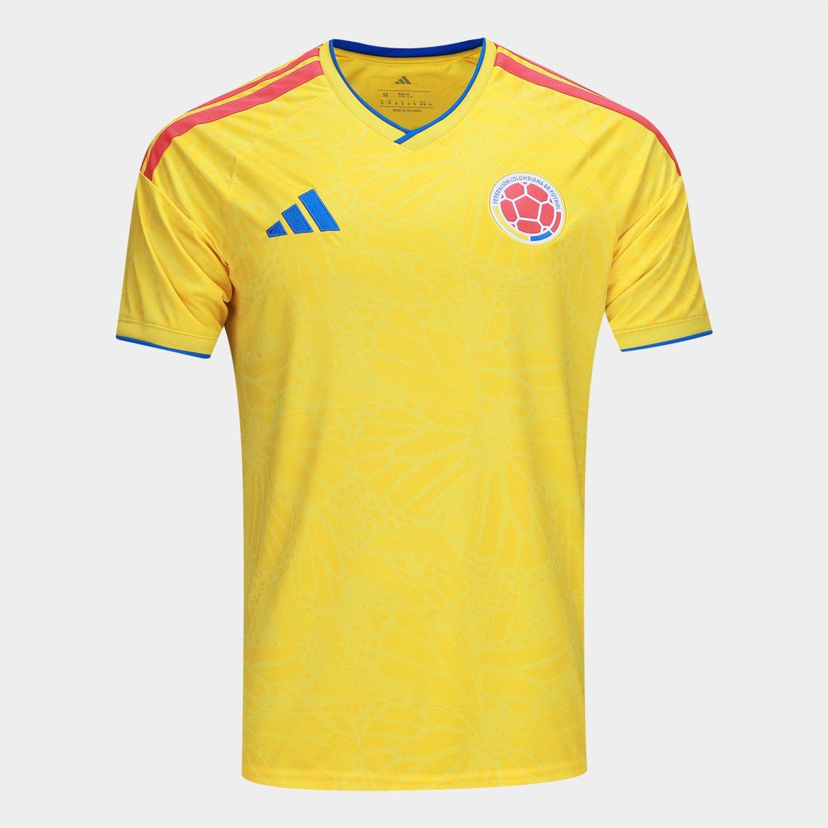 Camisa Seleção Colômbia  Home Torcedor 2026 s/n Adidas Masculina - 1