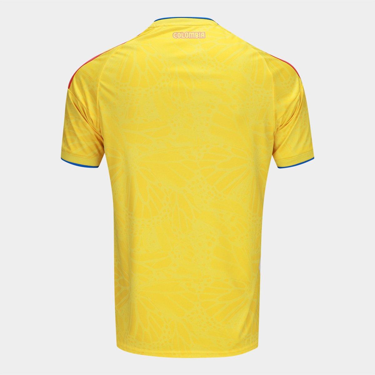 Camisa Seleção Colômbia  Home Torcedor 2026 s/n Adidas Masculina - 2