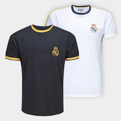 Kit Camisa Real Madrid + Camisa Real Madrid Dry Masculina